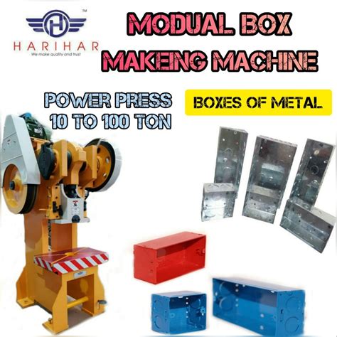 electrical junction box making machine|Electrical Junction Box Making Machine at Best Price in India.